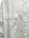Kapital camicia anorak in twill bianco K2109LS010 WHITE acquista online