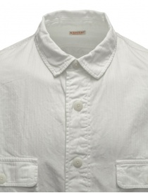 Kapital camicia anorak in twill bianco prezzo