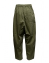 Kapital khaki ripstop trousers with side buttons shop online mens trousers