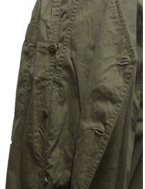 Kapital khaki ripstop trousers with side buttons mens trousers price