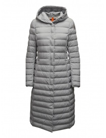 Parajumpers Omega long down jacket in grey PWPUFSL37 OMEGA PALOMA 739 order online