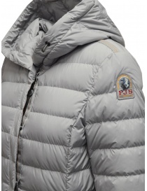 Parajumpers Omega long down jacket in grey womens jackets buy online
