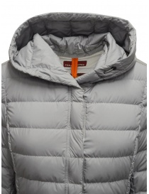 Parajumpers Omega long down jacket in grey womens jackets price