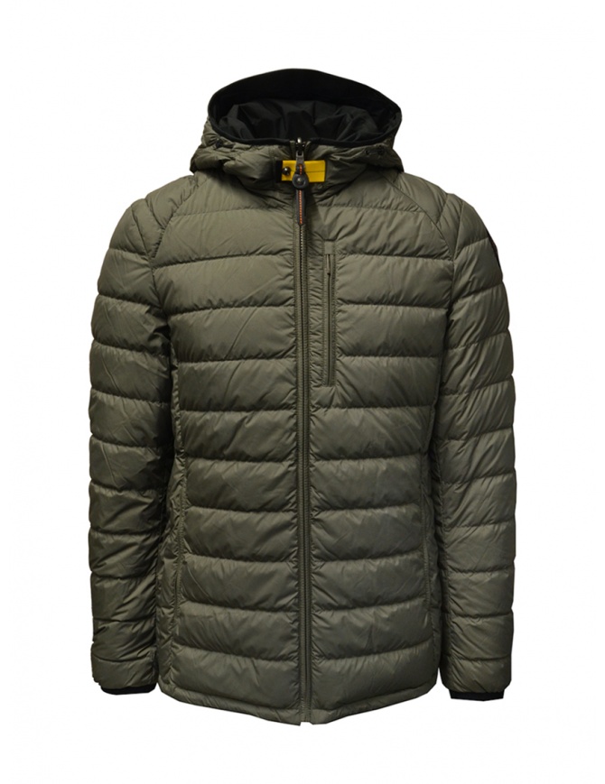 Parajumpers Reversible khaki-black down jacket PMPUFSL08 REVERSIBLE FISHERMAN mens jackets online shopping