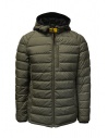 Parajumpers Reversible khaki-black down jacket buy online PMPUFSL08 REVERSIBLE FISHERMAN