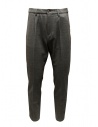 Cellar Door Chino pantaloni grigio asfalto in lana acquista online CHINO MW196 97 ASFALTO