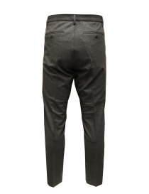 Cellar Door Chino pantaloni grigio asfalto in lana prezzo