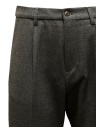 Cellar Door Chino pantaloni grigio asfalto in lana CHINO MW196 97 ASFALTO acquista online