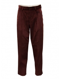 Cellar Door Modlu pantaloni in velluto a coste porpora MODLU MC112 39 PORPORA order online