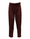 Cellar Door Modlu pantaloni in velluto a coste porpora acquista online MODLU MC112 39 PORPORA