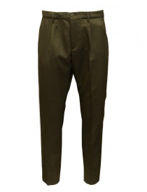 Cellar Door Chino pantaloni verde khaki CHINO MW148 78 BOTTIGLIA order online