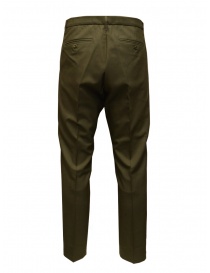 Cellar Door Chino pantaloni verde khaki acquista online