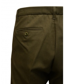 Cellar Door Chino khaki green trousers mens trousers buy online
