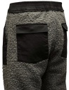 Cellar Door pantalone in peluche grigio e neroshop online pantaloni uomo