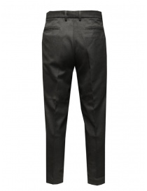 Cellar Door Modlu pantalone grigio asfalto con le pinces acquista online