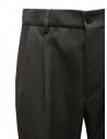 Cellar Door Modlu asphalt grey trousers with pleats MODLU MQ123 97 ASFALTO price