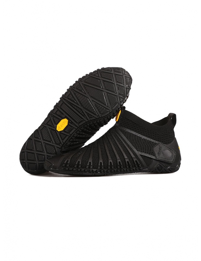 Vibram Furoshiki Knit High shoes for men 20MEB01 HIGH BLACK mens shoes online shopping