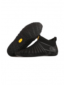 Vibram Furoshiki Knit High black shoes for women on discount sales online