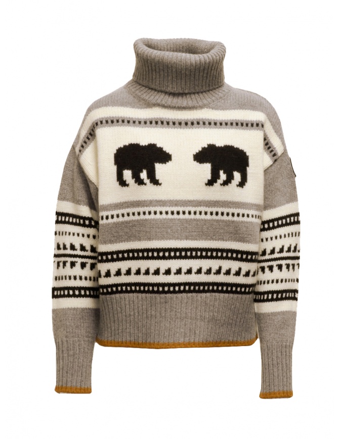 Parajumpers Koda turtleneck sweater with bears PWKNIKN55 KODA ATMOSPHERE women s knitwear online shopping