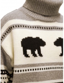 Parajumpers Koda turtleneck sweater with bears women s knitwear price