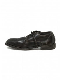 Guidi 992 dark brown horse leather shoes buy online
