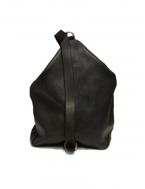 Guidi BK2 borsa secchiello a tracolla in pelle di cavallo nera prezzo