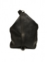 Guidi BK2 borsa secchiello a tracolla in pelle di cavallo nera BK2 SOFT HORSE FG BLKT prezzo