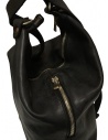 Guidi BK2 borsa secchiello a tracolla in pelle di cavallo nera BK2 SOFT HORSE FG BLKT acquista online