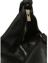 Guidi BK2 shoulder bucket bag in black horse leather price BK2 SOFT HORSE FG BLKT shop online