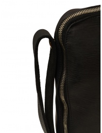 Guidi W6 borsetta a mano in pelle di cavallo nera acquista online prezzo