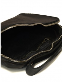 Guidi W6 handbag in black horse leather buy online price