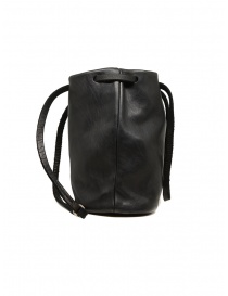 Guidi BK3 bucket bag in black horse leather bags buy online