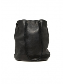 Guidi BK3 borsa secchiello in pelle di cavallo nera borse prezzo