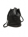 Guidi BK3 borsa secchiello in pelle di cavallo nera acquista online BK3 SOFT HORSE FG BLKT