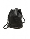 Guidi BK3 bucket bag in black horse leather buy online BK3 SOFT HORSE FG BLKT