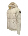 Parajumpers Thick piumino bianco con maniche in lana PMKNIKN29 THICK MOONSTRUCK 738 acquista online