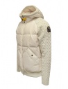 Parajumpers Thick white down jacket with wool sleeves PMKNIKN29 THICK MOONSTRUCK 738 buy online