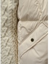 Parajumpers Thick piumino bianco con maniche in lana prezzo PMKNIKN29 THICK MOONSTRUCK 738shop online