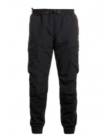 Mens trousers online: Parajumpers Osage black multi-pocket sweatpants