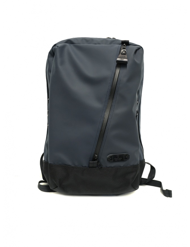 Master-Piece Slick navy blue rubberized backpack 55554 SLICK NAVY bags online shopping