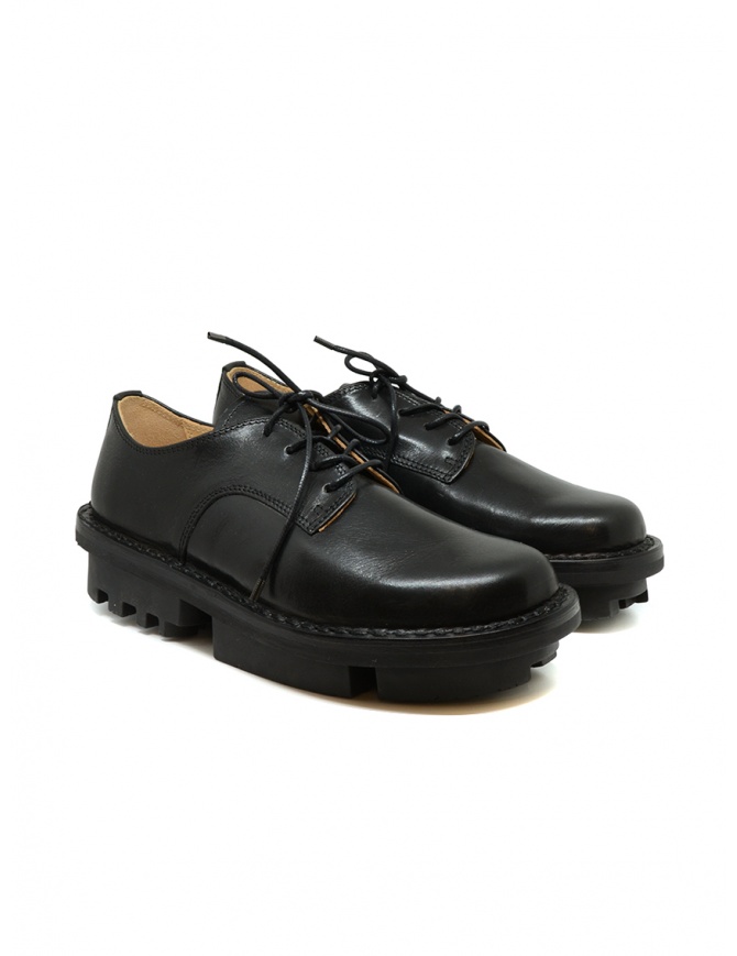 Trippen Sprint black leather lace-up shoes SPRINT F LXP BLACK womens shoes online shopping