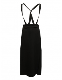 Zucca pencil skirt with black straps ZU09FG245 26 BLACK