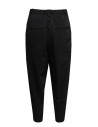 Zucca pantalone nero lucido con le pinceshop online pantaloni donna