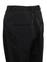 Zucca pantalone nero lucido con le pince ZU09FF265 26 BLACK acquista online