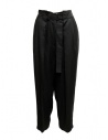 Zucca pantaloni neri opachi con le pinces acquista online ZU09FF108 25 BLACK
