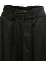 Zucca pantaloni neri opachi con le pinces ZU09FF108 25 BLACK prezzo