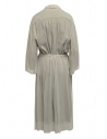 Zucca abito lungo velato color grigio nebbiashop online abiti donna
