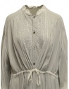 Zucca abito lungo velato color grigio nebbia ZU09FH021 02 WHITE prezzo
