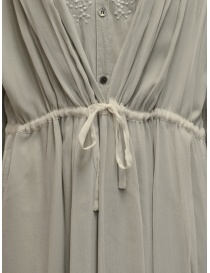 Zucca abito lungo velato color grigio nebbia abiti donna acquista online