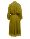 Zucca long veiled dress in mustard color ZU09FH021 07 MUSTARD price